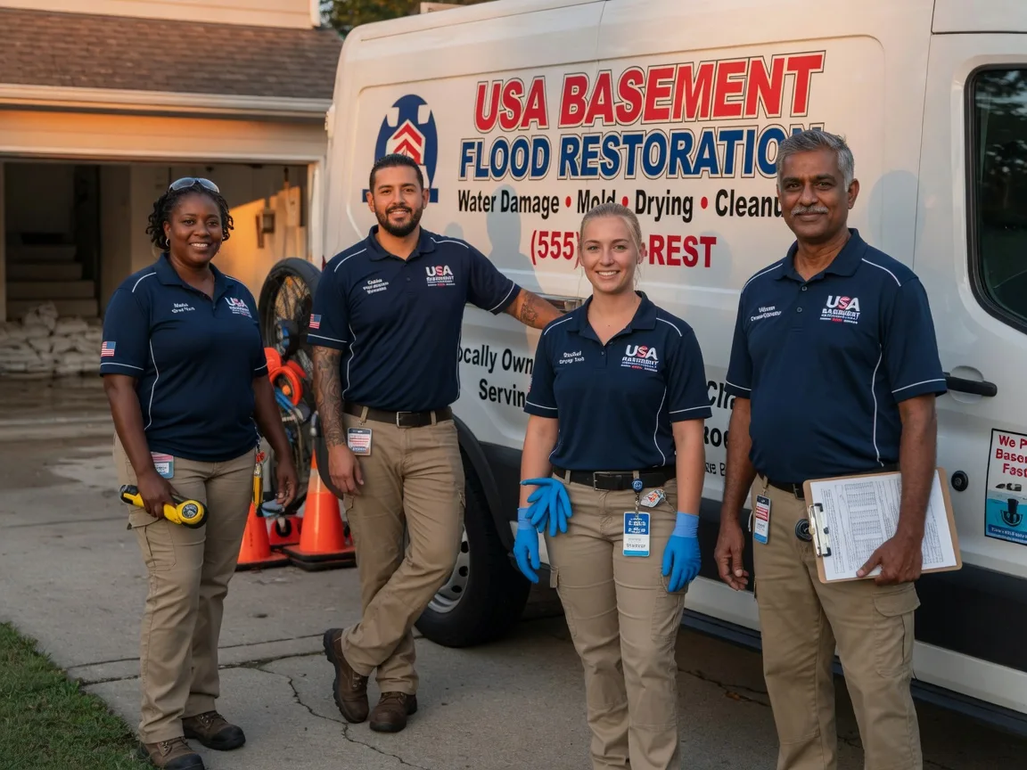 Basement Flood Cleanup company in Cordova, MD